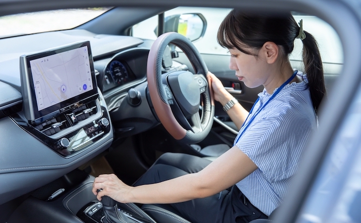 日常点検整備の実施方法3.運転席でのチェック